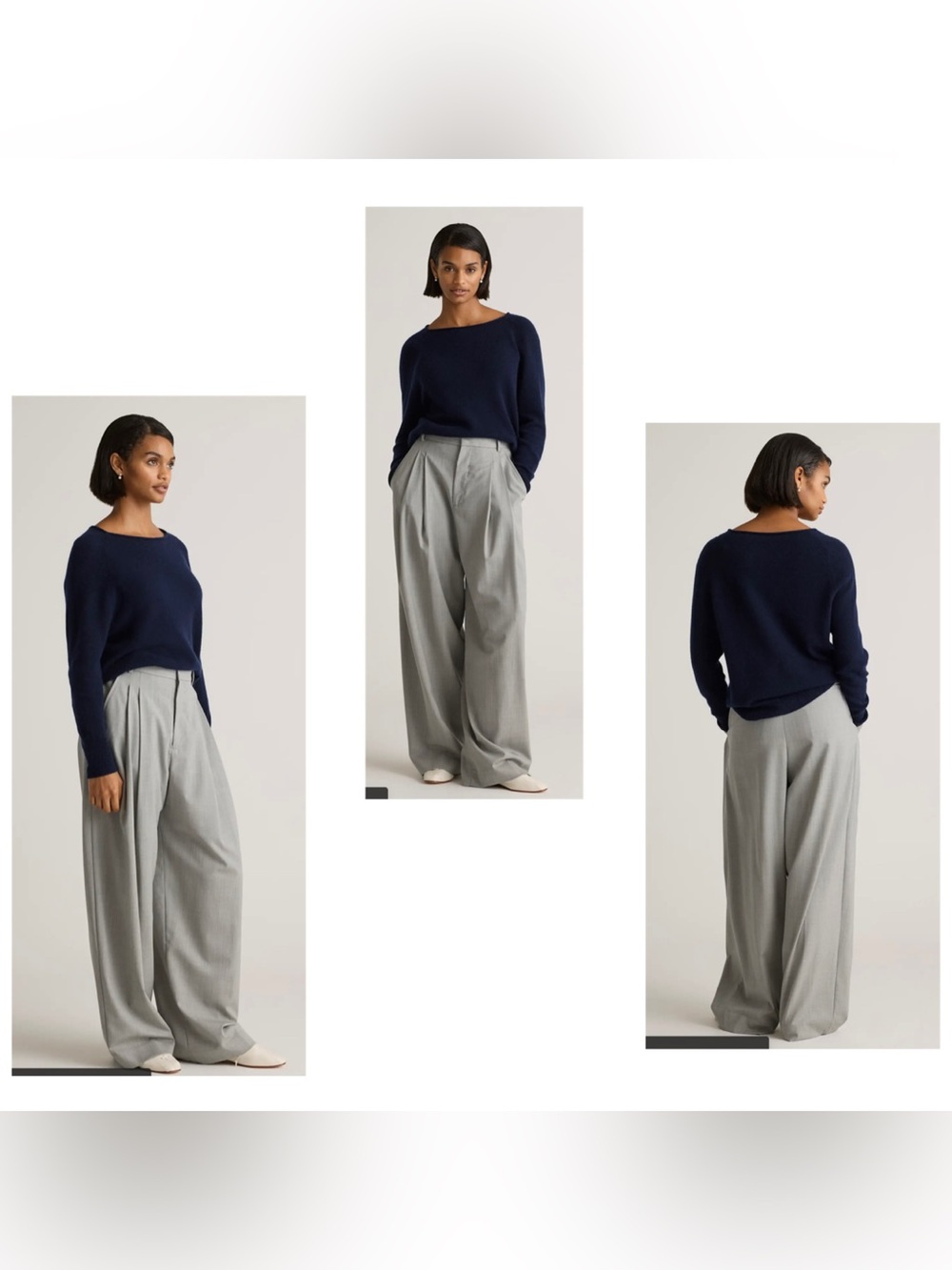 Mongolian Cashmere Boatneck Sweater
